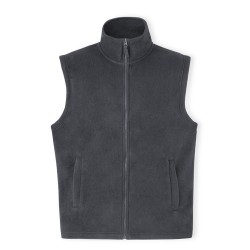 Gilet Polaire Personnalisable Éco-responsable Destin Matières : polyester Taille textile : M Couleurs : noir objet publicitaire 