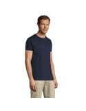 T-Shirt Personnalisé Homme Publicitaire REGENT FIT Matières : coton Taille textile : XXL Couleurs : french navy impression logo 