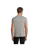 T-Shirt Personnalisé Homme Publicitaire REGENT FIT Matières : coton Taille textile : M Couleurs : gris chiné impression haute dé