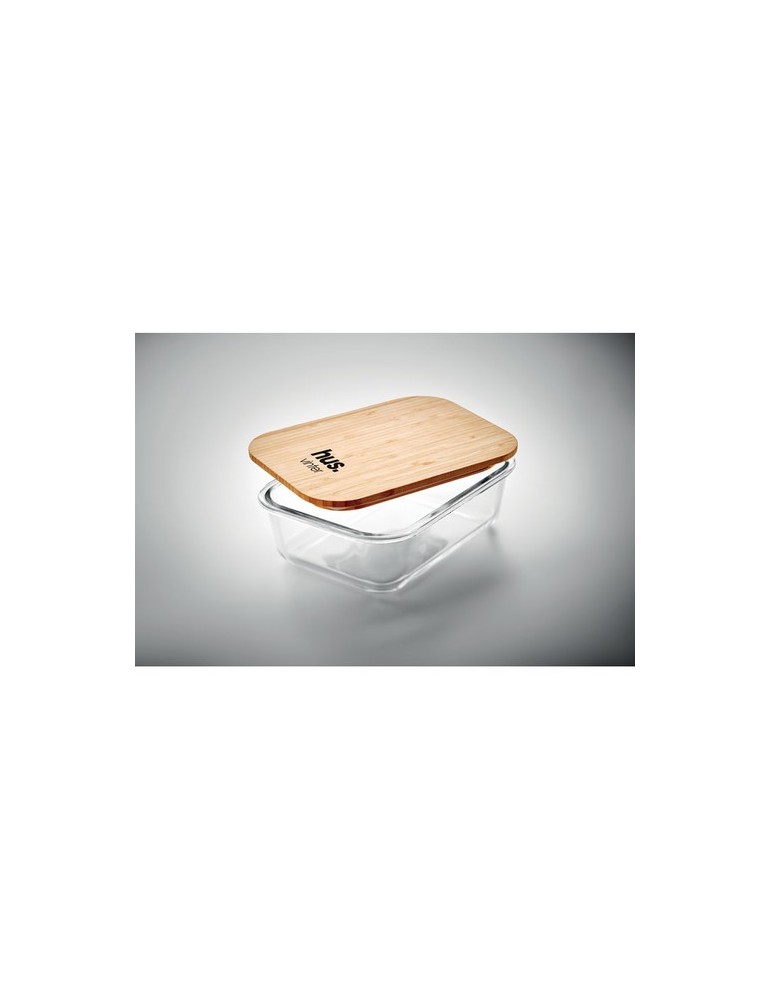 Lunchbox en verre et bambou TUNDRA - Écologique et pratique
