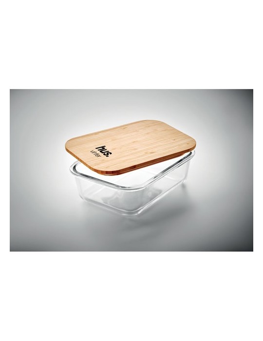 Lunchbox en verre et bambou TUNDRA - Écologique et pratique