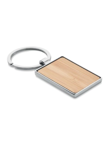 Porte-clés rectangle en bambou personnalisé BENDIGO