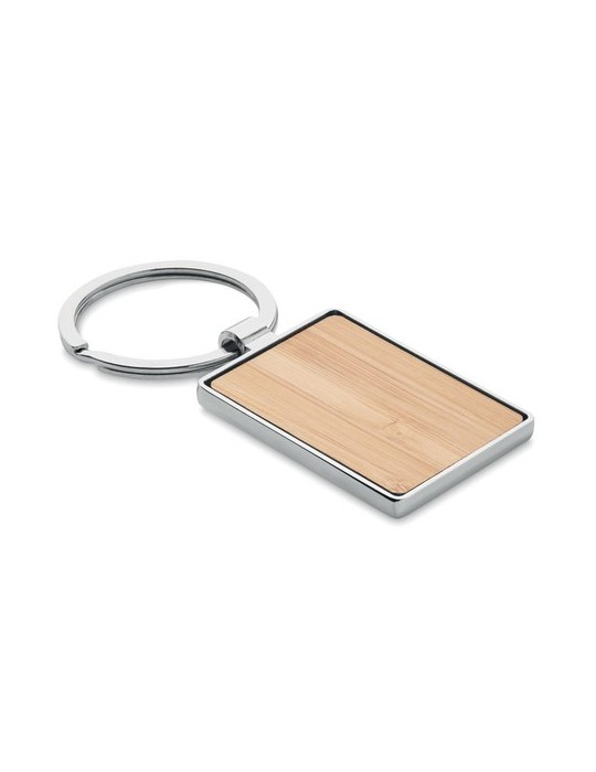 Porte-clés Rectangle en Bambou BENDIGO