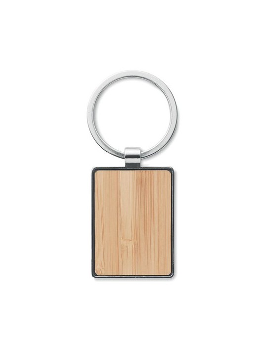 Porte-clés Rectangle en Bambou BENDIGO