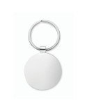 Porte-clés rond en métal et bambou personnalisable BENDIGO Matières : métal Couleurs : bois personnalisable avec votre logo