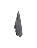 Serviette bio en coton personnalisée 140x70 PERRY Matières : coton biologique Couleurs : gris impression logo haute qualité