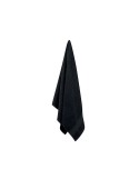 Serviette bio en coton personnalisée 140x70 PERRY Matières : coton biologique Couleurs : noir objet promotionnel éco-responsable
