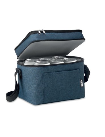 Sac isotherme  personnalisé en RPET - ICECUBE Matières : PET recyclé Couleurs : bleu accessoire événementiel unique