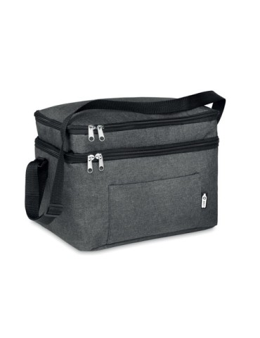 Sac isotherme  personnalisé en RPET - ICECUBE Matières : PET recyclé Couleurs : noir cadeau entreprise pas cher