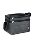 Sac isotherme  personnalisé en RPET - ICECUBE Matières : PET recyclé Couleurs : noir cadeau entreprise pas cher