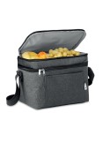 Sac isotherme  personnalisé en RPET - ICECUBE Matières : PET recyclé Couleurs : noir marquage laser ultra précis
