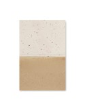 Bloc-notes Éco-responsable à Planter Personnalisé GROW ME Couleurs : blanc Matières : papier à base d'herbe cadeau entreprise pa