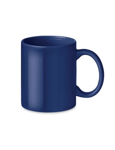 Mug en céramique coloré personnalisé 300 ml DUBLIN TONE Matières : grès Couleurs : bleu impression haute définition