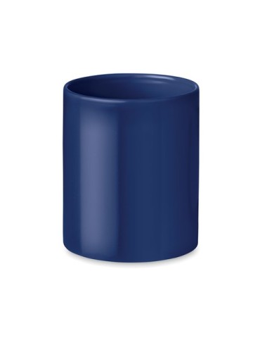Mug en céramique coloré personnalisé 300 ml DUBLIN TONE Matières : grès Couleurs : bleu impression logo haute qualité