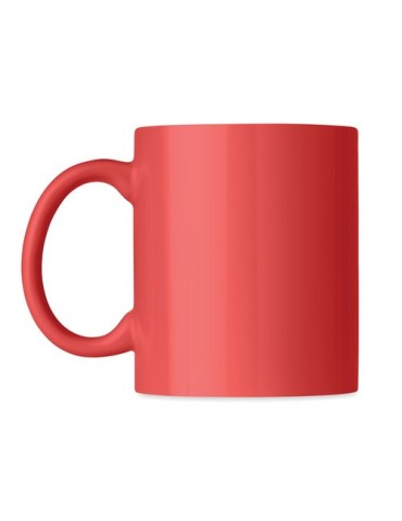 Mug en céramique coloré personnalisé 300 ml DUBLIN TONE Matières : grès Couleurs : rouge cadeau collaborateur premium