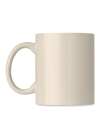 Mug en céramique coloré personnalisé 300 ml DUBLIN TONE Matières : grès Couleurs : beige personnalisable avec votre logo