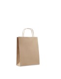 Sac en papier  et pratique petit format personnalisé PAPER TONE S Matières : papier recyclé Couleurs : beige goodies personnalis
