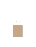 Sac en papier  et pratique petit format personnalisé PAPER TONE S Matières : papier recyclé Couleurs : beige objet promo petit b