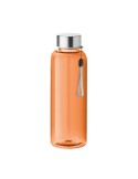 Gourde  anti-fuite personnalisée 500ml - UTAH RPET Matières : PET recyclé Couleurs : orange transparent