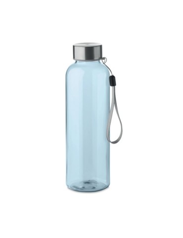 Gourde  anti-fuite personnalisée 500ml - UTAH RPET Matières : PET recyclé Couleurs : bleu clair transparent objet promotionnel é