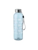 Gourde  anti-fuite personnalisée 500ml - UTAH RPET Matières : PET recyclé Couleurs : bleu clair transparent goodies entreprise d