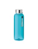 Gourde  anti-fuite personnalisée 500ml - UTAH RPET Matières : PET recyclé Couleurs : bleu transparent impression haute définitio