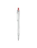 Stylo Bille Éco-responsable en RPET Personnalisé - RPET Matières : PET recyclé Couleurs : rouge cadeau entreprise pas cher