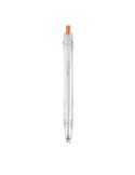 Stylo Bille Éco-responsable en RPET Personnalisé - RPET Matières : PET recyclé Couleurs : orange goodies entreprise design