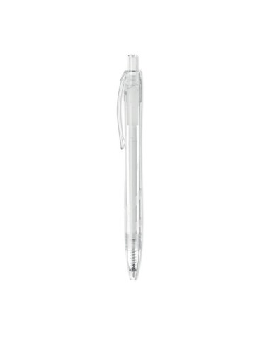 Stylo Bille Éco-responsable en RPET Personnalisé - RPET Matières : PET recyclé Couleurs : transparent impression logo haute qual