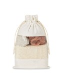 Set de Bain Éco-responsable en Coton Personnalisé - CUIDA SET Matières : EVA Couleurs : beige