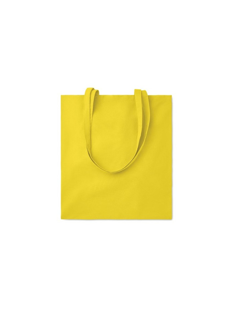 Sac shopping  en coton 180gr/m² - COTTONEL COLOUR Matières : coton Couleurs : jaune
