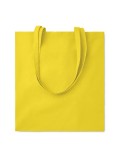 Sac shopping  en coton 180gr/m² - COTTONEL COLOUR Matières : coton Couleurs : jaune