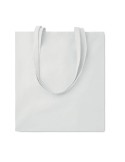 Sac shopping  en coton 180gr/m² - COTTONEL COLOUR Matières : coton Couleurs : blanc goodies personnalisé en stock
