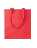 Sac shopping  en coton 180gr/m² - COTTONEL COLOUR Matières : coton Couleurs : rouge objet publicitaire robuste