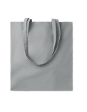 Sac shopping  en coton 180gr/m² - COTTONEL COLOUR Matières : coton Couleurs : gris personnalisable avec votre logo