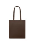 Sac shopping  en coton 180gr/m² - COTTONEL COLOUR Matières : coton Couleurs : chocolat goodies publicitaire durable