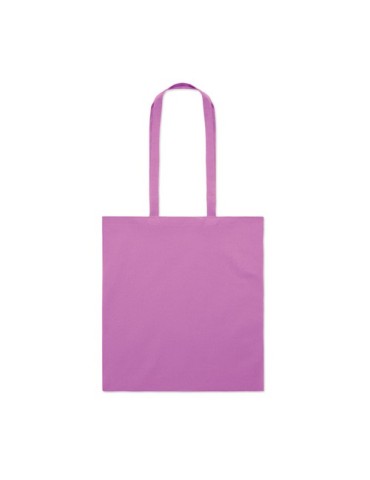 Sac shopping  en coton 180gr/m² - COTTONEL COLOUR Matières : coton Couleurs : violet impression haute définition