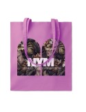 Sac shopping  en coton 180gr/m² - COTTONEL COLOUR Matières : coton Couleurs : violet cadeau collaborateur premium
