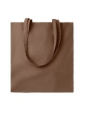 Sac shopping  en coton 180gr/m² - COTTONEL COLOUR Matières : coton Couleurs : terre livraison express 24h 48h