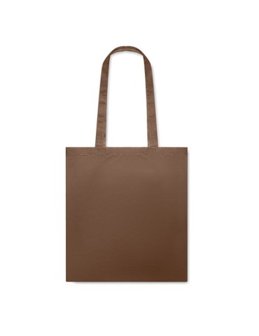 Sac shopping  en coton 180gr/m² - COTTONEL COLOUR Matières : coton Couleurs : terre objet promo petit budget