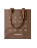 Sac shopping  en coton 180gr/m² - COTTONEL COLOUR Matières : coton Couleurs : terre livraison express 24h 48h