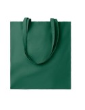 Sac shopping  en coton 180gr/m² - COTTONEL COLOUR Matières : coton Couleurs : vert foncé objet promotionnel éco-responsable