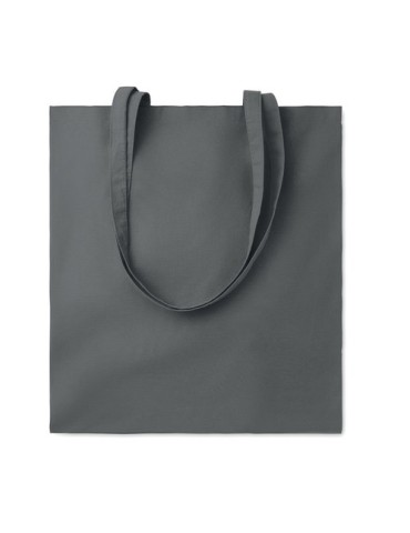Sac shopping  en coton 180gr/m² - COTTONEL COLOUR Matières : coton Couleurs : pierre cadeau collaborateur premium