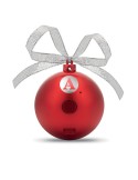 Haut-parleur Éco-responsable de Noël Personnalisé Objet Publicitaire - JINGLE BALL Matières : ABS Couleurs : rouge goodies publi