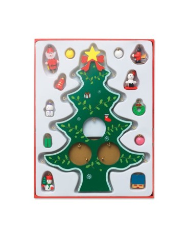 Sapin de Noël en Bois WOODTREE - Décoration Élégante 2