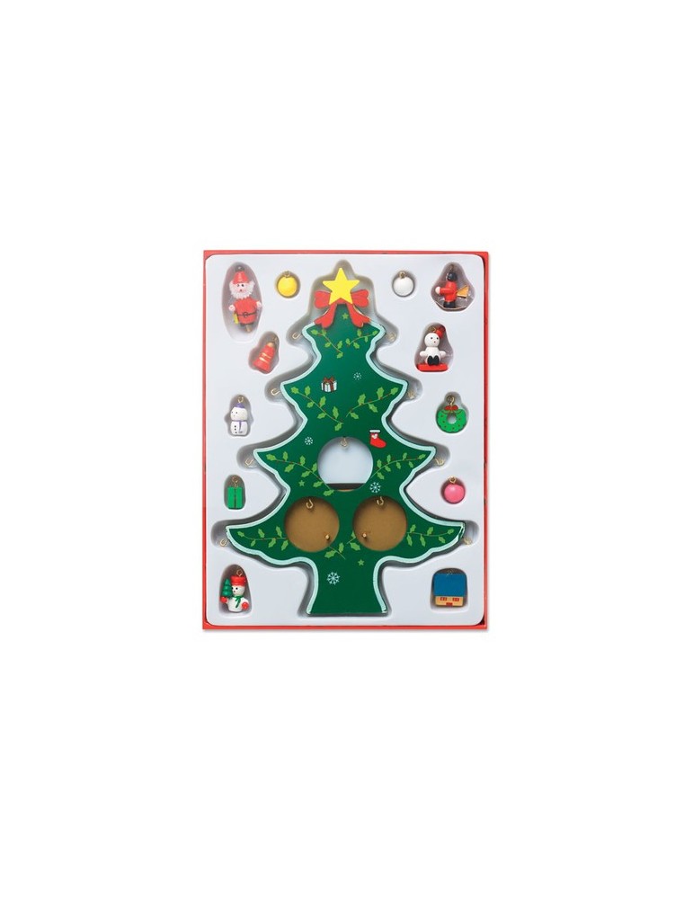 Sapin de Noël en Bois WOODTREE - Décoration Élégante