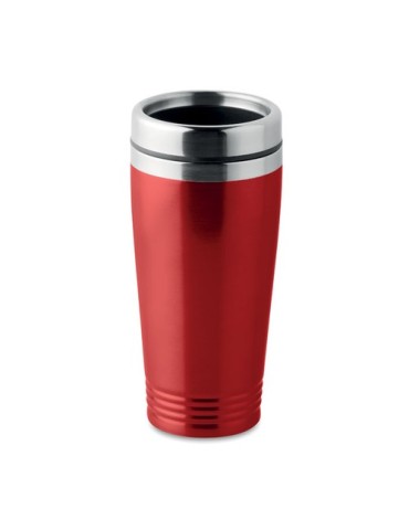 Tasse de voyage double paroi personnalisée  - RODEO COLOUR Matières : acier inoxydable Couleurs : rouge livraison express 24h 48