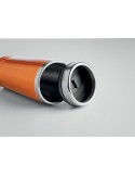 Tasse de voyage double paroi personnalisée  - RODEO COLOUR Matières : acier inoxydable Couleurs : orange personnalisation rapide
