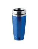 Tasse de voyage double paroi personnalisée  - RODEO COLOUR Matières : acier inoxydable Couleurs : bleu royal goodies publicitair
