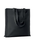 Sac shopping  en coton 140gr/m² - PORTOBELLO Matières : coton Couleurs : noir